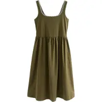 Next Klänning khaki / vit