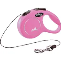 Flexi New Classic Cat Cord Flexikoppel Rosa Xs 3m 3m