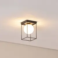 Sigma Taklampa Aroma , dimbar, Svart, Hall, Metall, Modern, Taklampa
