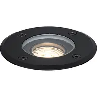 QAZQA Modern utomhus markspot svart 35 mm justerbar IP65 - Delux