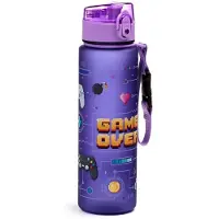 Adlibris Game Over Pop Top 600ml Vattenflaska