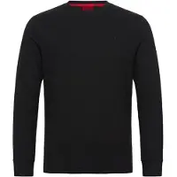 HUGO för män. 50532022 Austin pyjamas topp svart (XXL), Hemkläder, Bomull, Lång ärm