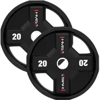 HMS Olympiska viktskivor TPC20 med CPU -beläggning 20 kg