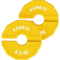 HMS viktskiva för styrketräning och fitness, typ pålägg 2 x 0,5 kg