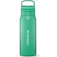 LifeStraw GO 2.0 Stainless Steel Cactus Green