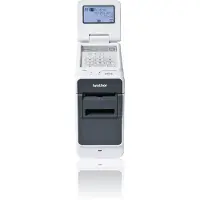 Brother TD-2130N - Etikettskrivare - direkt termisk - Rulle (6,3 cm) - 300 dpi - upp till 152.4 mm/sek - USB 2.0, LAN, seriell, USB-värd - kniv