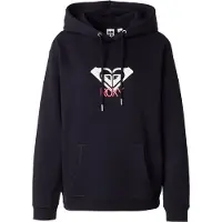 Roxy Sweatshirt 'Surf Stocked Brushed Art' rosa / svart / vit