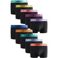 Next Boxershorts gul / jade / lila / svart