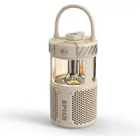Mee Audio LightSPKR bluetooth speaker wireless camping light with powerbank function - Desert Sand