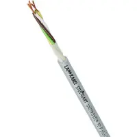 Lapp 28669/100 Släpkedjekabel UNITRONIC FD P PLUS 4 x 0.34 mm² Grå 100 m