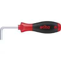 Wiha 26233 Verkstad Insexnyckel-skruvmejsel Nyckelvidd (metrisk): 6 mm Klinglängd: 50 mm Mått - Längd: 168 mm