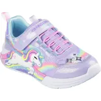 SKECHERS Sneaker 'Unicorn Chaser' turkos / gul / lavendel / ljusrosa