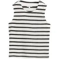 Tom Tailor Knitted Crew Neck ärmlös T-shirt