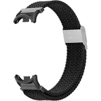 INF Klockarmband i Vävt Nylon för Xiaomi Mi Band 8/9 Black