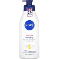 Nivea , Intensiv återställande fuktighetskräm för torr och rå hud, 16,9 fl oz (500 ml)