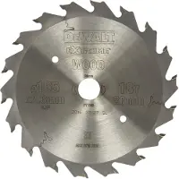 DeWalt Sågklinga för trä DT1089-QZ; 165 mm