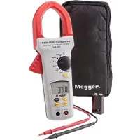 Megger 1005-572 Handmultimeter, Strömtång digital CAT IV 600 V Display (Beräkningar): 4000