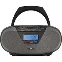 Aiwa BBTU-400BK, Analog och digital, FM, Spelare, CD, CD-R, CD-RW, Topp, 6 W