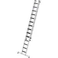 MUNK Günzburger Steigtechnik 040679 Aluminium Förlängningsstege med trappsteg Arbetshöjd (max.): 504 cm 24.3 kg