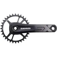 Sram SX Eagle Power Spline Vevparti 32T 12-speed Boost svart 175mm 2022 Vevpartier