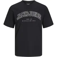 Jack & Jones T-shirt - JjeCaleb - Black - - 12 år (152) - T-shirt