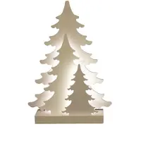 NSH Nordic Julsilhuett 3D LED-ljus med trämotiv NORDIC WINTER (780-551)