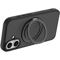 Lippa iPhone 16 MagSafe 360 Roterande Skal - Svart