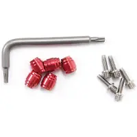 Sram Stealthamajig Hydraulic Disc Brake Slange Fitting Kit: Inkluderar 5 gngade slang Barbs 5 Kompressionsbeslag 1 T8 Torx Wrench