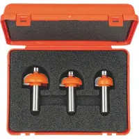 Cmt Fräs borrset cove; 1/2'' (12,7 mm); 3 delars