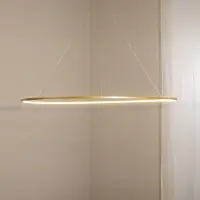 Milagro Lighting Pendellampa Saturno , Mässing / guld, Vardagsrum / matsal, Aluminium / grå / zink, Modern