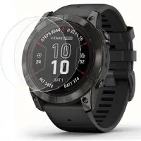 Mtp Products Garmin Fenix 7X Pro Härdat Glas Skärmskydd - 9H - Klar - 2 stk