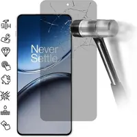 Mtp Products OnePlus Nord 4 Privacy Härdat Glas Skärmskydd