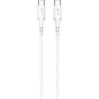 Gear Cable USB-C to USB-C 2.0 2m Vit Rund Kabel