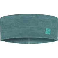 Buff - Mössor - Merino Wide Headband Solid Pool för UnisexUll - Blå