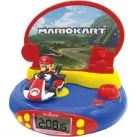 Lexibook Super Mario-projektor väckarklocka med ljud 3D