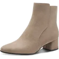 Marco Tozzi Ankelboots taupe