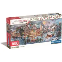 Clementoni Panorama Compact Christmas Collection + vykort