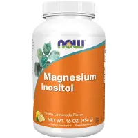 Now , Magnesium Inositol Relax, Lemonade, 16 oz (454 g)