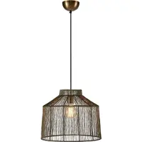 Markslöjd Pendellampa Capanna 108667 1x40W E27 guld