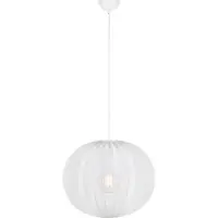 Markslöjd Taklampa , Florence, dimbara, Vit, Vardagsrum, Tyg / textil, Skandinavisk