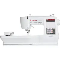 SINGER symaskin broderimaskin SE 9185 WiFi elektrisk ström vit