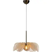 Markslöjd Taklampa , Styrka, dimbara, Beige, Vardagsrum, Tyg / textil