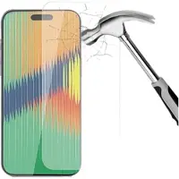 Mtp Products iPhone 15 Pro Max Härdat Glas Skärmskydd - Klar