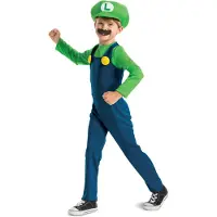 Super Mario Luigi Luxury Junior-dräkt