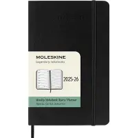 Moleskine Classic Soft 18M 25/26 veckokalender Pocket Sort