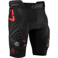 Leatt Impact Shorts 3DF 5.0 Shorts med skydd Svart L Unisex sort