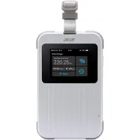 Acer - Mobil hotspot - 5G LTE - 3.27 Gbps - Wi-Fi 5, Wi-Fi 6, NFC - med 1GB data - för P1258, P1358, P1558, P5550, S1287, S1387, XL2521; Chrom...