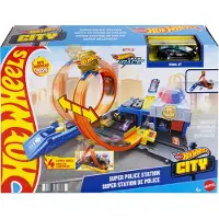 Hot Wheels City Super Polisstation Bilbana