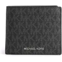 Michael Kors för män. 39F9LGYF5P Fin Greyson Plånbok med logotyp svart (OSFA), Casual, Presenning