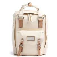 Doughnut Macaroon Organic Cotton Series Ryggsäck beige